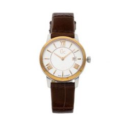 Zegarek Gc. Brązowe zegarki damskie GC. Za 779.99 zł.