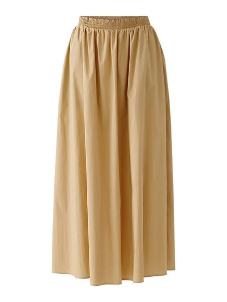 Oui Spódnica w kolorze karmelowym rozmiar: 34. Brązowe spódnice damskie Oui, bez wzorów, z bawełny, midi. Za 156.98 zł.