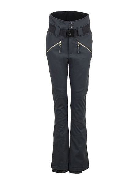 Peak Mountain Spodnie narciarskie "Atlas" w kolorze antracytowym rozmiar: XL. Czarne spodnie dresowe damskie Peak Mountain, m, bez wzorów, narciarskie. Za 415.31 zł.