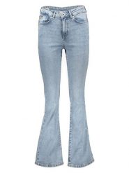 Pepe Jeans Dżinsy "Dion" - Flare fit - w kolorze błękitnym rozmiar: W25/L32. Niebieskie jeansy damskie Pepe Jeans, z podwyższonym stanem. Za 180.49 zł.
