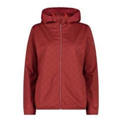Damska kurtka z kapturem CMP. Czerwone kurtki damskie CMP, bez wzorów, z kapturem. Za 422.00 zł.