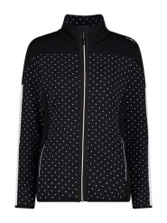 CMP Kurtka polarowa w kolorze czarno-białym rozmiar: 40. Czarne kurtki damskie CMP, bez wzorów, z materiału, bez kaptura. Za 179.22 zł.