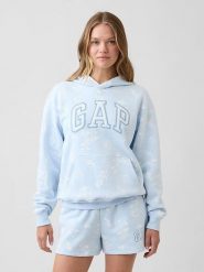 GAP Bluza w kolorze błękitnym rozmiar: XL. Niebieskie bluzy damskie GAP, xl, bez wzorów, z kapturem. Za 159.95 zł.