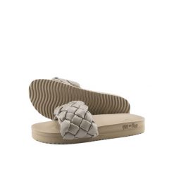 Klapki basenowe damskie Flip Flop Pool Weave. Białe klapki damskie Flip Flop, bez wzorów, bez obcasa, bez zapięcia. Za 123.00 zł.