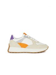 Geox Skórzane sneakersy "Amabel" ze wzorem rozmiar: 38. Obuwie sportowe damskie Geox, z materiału, bez zapięcia. Za 342.60 zł.