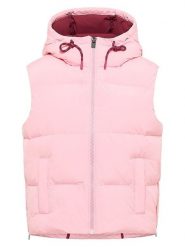 ELBSAND Kamizelka pikowana "Tari" w kolorze jasnoróżowym rozmiar: M. Różowe kamizelki damskie ELBSAND, m, bez wzorów, bez kaptura. Za 260.99 zł.