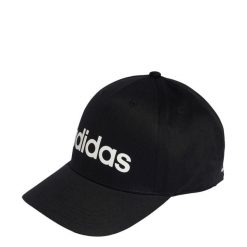 Czapka LINEAR BASEBALL CAP. Białe czapki z daszkiem damskie Adidas, bez wzorów. Za 64.95 zł.