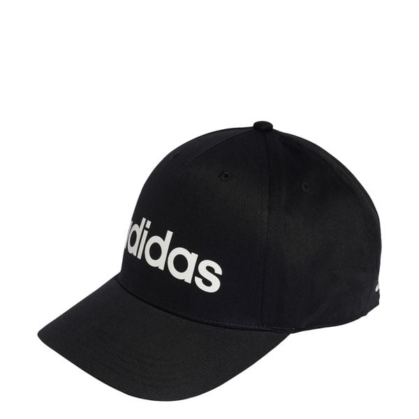 Czapka LINEAR BASEBALL CAP. Białe czapki z daszkiem damskie Adidas, bez wzorów. Za 64.95 zł.