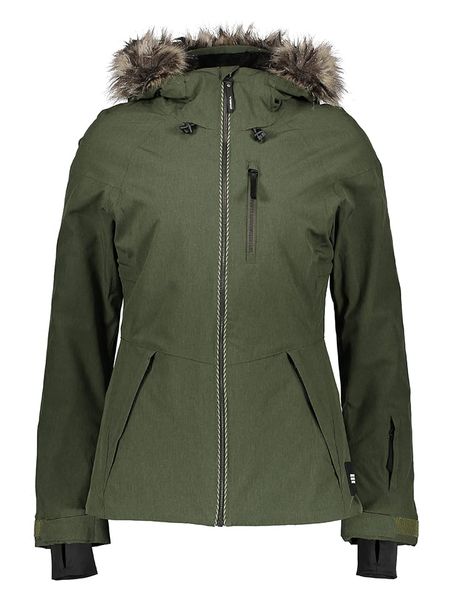 O'Neill Kurtka narciarska w kolorze zielonym rozmiar: S. Zielone kurtki sportowe damskie O'Neill, m, bez wzorów, bez kaptura. Za 427.07 zł.