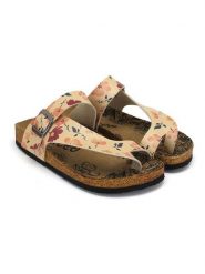 Calceo Japonki w kolorze żółto-pomarańczowym rozmiar: 40. Żółte klapki damskie Calceo, bez wzorów, z otwartym noskiem, bez obcasa, bez zapięcia. Za 130.99 zł.