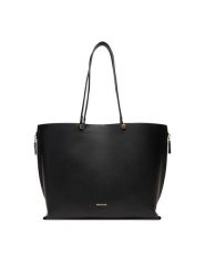 Gino Rossi Torebka WEN-2 Czarny. Czarne shopper bag Gino Rossi, bez wzorów, z materiału, bez dodatków. Za 349.99 zł.