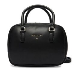Torebka Patrizia Pepe. Czarne kuferki damskie Patrizia Pepe, bez wzorów, bez dodatków. Za 1,439.00 zł.
