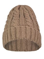 Eight2Nine Czapka w kolorze jasnobrązowym rozmiar: onesize. Brązowe czapki damskie Eight2Nine, bez wzorów, z materiału. Za 59.26 zł.