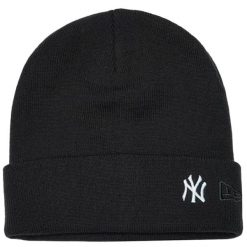 Czapka dla dorosłych Mini Logo Cuff Beanie New York Yankees Hat. Niebieskie czapki damskie New Era, na zimę, bez wzorów. Za 129.99 zł.