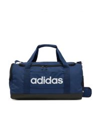 Adidas Torba Linear Duffel Bag Small IN6111 Granatowy. Niebieskie torby sportowe Adidas, bez wzorów, z materiału. Za 129.99 zł.