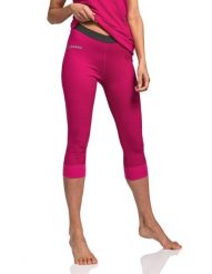 Legginsy termoaktywne 3/4 damskie Schöffel Sport Merino. Czerwone legginsy damskie Schöffel, s, bez wzorów, z lyocellu. Za 349.99 zł.