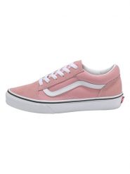 Vans Skórzane sneakersy "Old Skool" w kolorze jasnoróżowym rozmiar: 34,5. Różowe obuwie sportowe damskie Vans, z materiału, bez zapięcia. Za 132.05 zł.