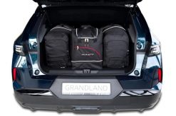 Torby Do Bagażnika Opel Grandland Hev 2024+ 4Szt Kjust. Czarne torby podróżne KJUST, bez wzorów, z kauczuku. Za 1,332.00 zł.