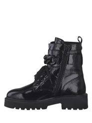 Caprice Skórzane botki w kolorze czarnym rozmiar: 39. Czarne botki damskie Caprice, ze skóry, bez obcasa, bez zapięcia. Za 205.93 zł.