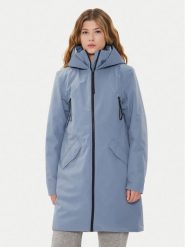 Didriksons Parka Bente Wns Parka 504921 Niebieski Regular Fit. Niebieskie parki damskie Didriksons, z syntetyku, bez kaptura. Za 789.99 zł.