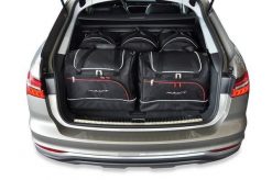 Torby Do Bagażnika Audi A6 Allroad 2019+ 5Szt Kjust. Czarne torby podróżne KJUST, bez wzorów, z kauczuku. Za 1,540.00 zł.