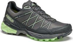 Buty trekkingowe Asolo Tahoe Gore-Tex Szare/Zielone. Szare obuwie trekkingowe damskie Asolo, z gore-texu, bez zapięcia. Za 771.45 zł.