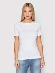 Vero Moda T-Shirt Panda 10231753 Biały Regular Fit. Białe t-shirty damskie Vero Moda, s, bez wzorów, z bawełny, bez kołnierzyka. Za 79.99 zł.