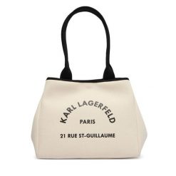 Torebka KARL LAGERFELD. Brązowe torebki klasyczne damskie KARL LAGERFELD, bez dodatków. Za 549.99 zł.