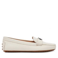 Mokasyny LAUREN RALPH LAUREN. Białe mokasyny damskie Lauren Ralph Lauren, bez obcasa. Za 399.99 zł.