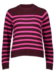 GAP Sweter w kolorze bordowo-różowym rozmiar: XL. Czerwone swetry klasyczne damskie GAP, xl, z bawełny, bez kołnierzyka. Za 87.61 zł.