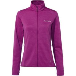 Kurtka polarowa damska Scopi II. Czerwone kurtki sportowe damskie Vaude, na zimę, s, bez wzorów, z hardshellu, bez kaptura. Za 429.00 zł.