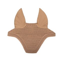 Czapka przeciw muchom dla konia z cichego weluru, mini perełki Kentucky Horsewea. Brązowe czapki damskie KENTUCKY HORSEWEAR, bez wzorów, dziergany. Za 362.00 zł.