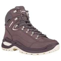 Buty trekkingowe damskie Lowa Renegade Evo Mid Gtx. Fioletowe obuwie trekkingowe damskie Lowa, z materiału, za kostkę, bez zapięcia. Za 917.99 zł.