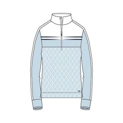 Polar softech z golfem dla kobiet CMP. Niebieskie golfy damskie CMP, bez wzorów, z polaru, bez ramiączek. Za 323.50 zł.