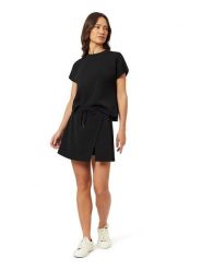 Scotch & Soda Koszulka w kolorze czarnym rozmiar: M. Czarne bluzki damskie Scotch & Soda, m, bez wzorów, bez kołnierzyka, bez ramiączek. Za 149.66 zł.