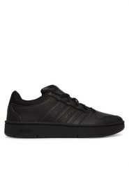 Adidas Sneakersy Hoops Classic J KH8914 Czarny. Czarne buty sportowe dziewczęce Adidas, bez wzorów, ze skóry, bez zapięcia. Za 179.99 zł.