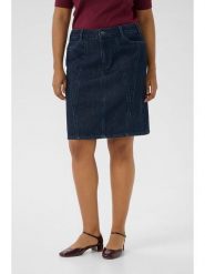 KAFFE curve Spódnica dżinsowa w kolorze granatowym rozmiar: 54. Niebieskie spódnice damskie KAFFE curve, na co dzień, bez wzorów, z bawełny, midi. Za 104.99 zł.