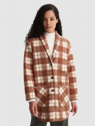 Woolrich Płaszcz przejściowy w kolorze jasnobrązowym rozmiar: XS. Brązowe płaszcze damskie Woolrich, xs, bez wzorów, bez kaptura. Za 956.99 zł.