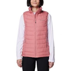 Columbia Bezrękawnik Powder Lite Ii 2089561629. Czerwone kamizelki damskie Columbia, bez wzorów, bez kaptura. Za 313.99 zł.