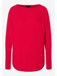 More & More Sweter w kolorze czerwonym rozmiar: 44. Czerwone swetry klasyczne damskie More & More, bez kołnierzyka. Za 131.74 zł.