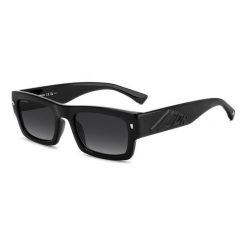 Okulary przeciwsłoneczne DSQUARED2 ICON 0027/S 807 Unisex Rozmiar 55 mm. Czarne okulary przeciwsłoneczne damskie DSQUARED, prostokątne. Za 921.15 zł.