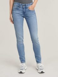 G-Star Dżinsy - Skinny fit - w kolorze błękitnym rozmiar: W31/L30. Niebieskie jeansy damskie G-Star. Za 226.10 zł.