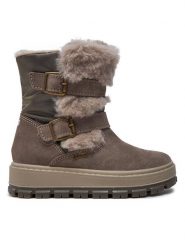 Primigi Kozaki 6869800 M GORE-TEX Beżowy. Brązowe kozaki dziewczęce Primigi, bez wzorów, z gore-texu, bez obcasa, bez zapięcia. Za 459.99 zł.