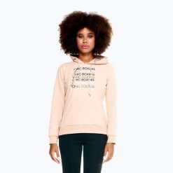 Bluza damska LEONE 1947 Chic Boxing Hoody. Brązowe bluzy damskie LEONE 1947, xs, bez wzorów, z elastanu, bez kaptura. Za 169.99 zł.