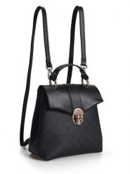 Lucky Bees Plecak w kolorze czarnym - 20 x 23 x 10 cm rozmiar: onesize. Czarne plecaki Lucky Bees, bez wzorów, z materiału. Za 73.99 zł.