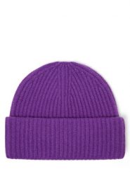 Marie Lund czapka z kaszmiru Kobiety Kaszmir lila, ONE SIZE. Czapki damskie Marie Lund, bez wzorów, z kaszmiru. Za 349.95 zł.