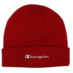 Czapka Unisex Dla Dorosłych Haft. Niebieskie czapki damskie Champion, bez wzorów, z dzianiny. Za 103.99 zł.