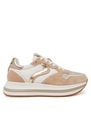 Voile Blanche Sneakersy Melany 0012018651.9.1E07 Beżowy. Brązowe obuwie sportowe damskie Voile Blanche, ze skóry, bez zapięcia. Za 589.99 zł.