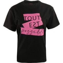 THE PEOPLE REP. T-shirt damski Minerva czarny 2XL. Czarne t-shirty damskie WE THE PEOPLE, xl, bez wzorów, z bawełny, bez kołnierzyka. Za 142.99 zł.