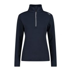 Damska kurtka narciarska CMP. Czarne kurtki sportowe damskie CMP, na zimę, bez wzorów, bez kaptura. W wyprzedaży za 233.80 zł.